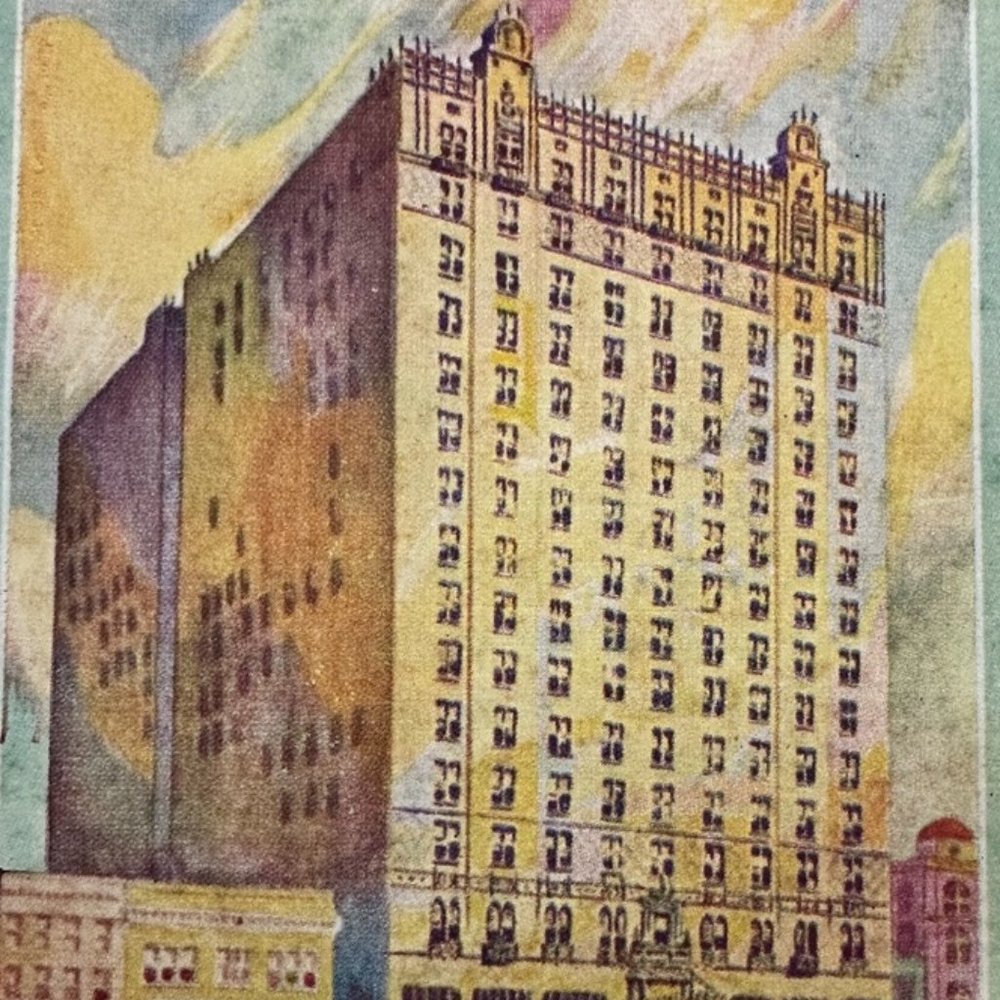 Vintage Louisiana Postcards (Lot of 5): Hotels, Charity Hospital, Lafayette Sq. - Picture 4 of 11